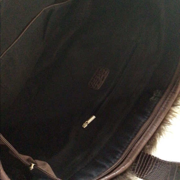 Imoshion Bag with Dark Brown Faux Fur - Picture 6 of 9